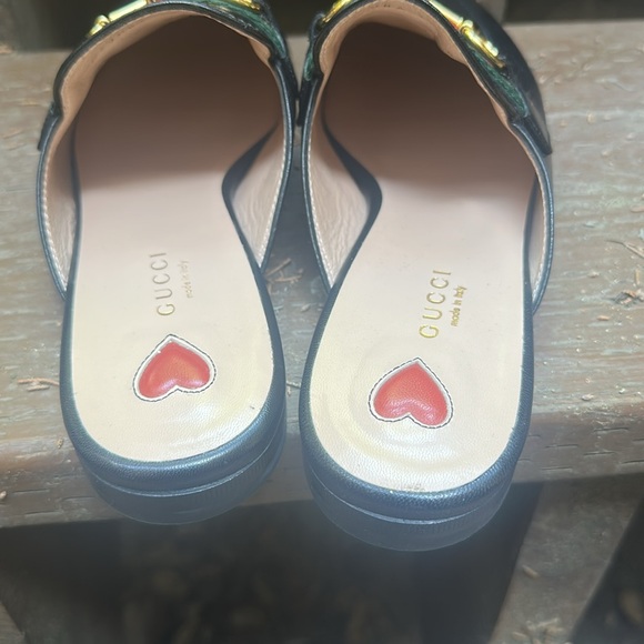 Gucci Black Leather Women's Loafers - Picture 4 of 10